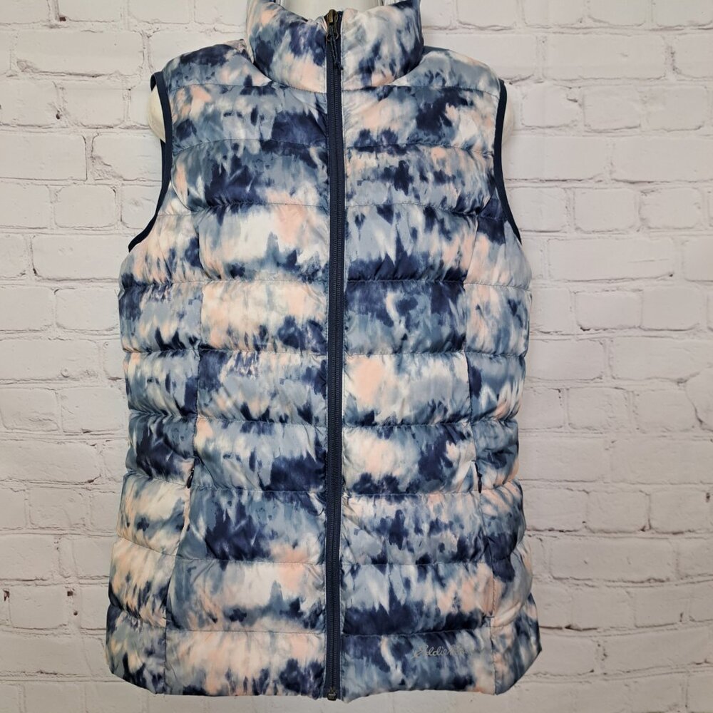Eddie Bauer Lightweight Full Zip Puffer Vest Size Small